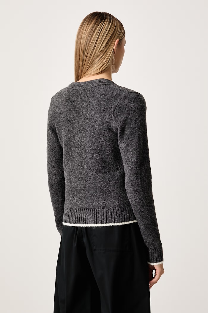 Oblačila Nike Sportswear Kardigan ženski z dodatkom volne Chill Knit IM5513.032 siva