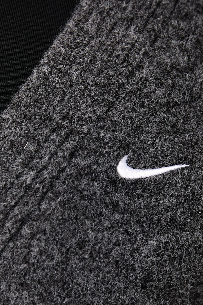 Kardigan za žene s dodatkom vune Chill Knit Nike Sportswear siva IM5513.032