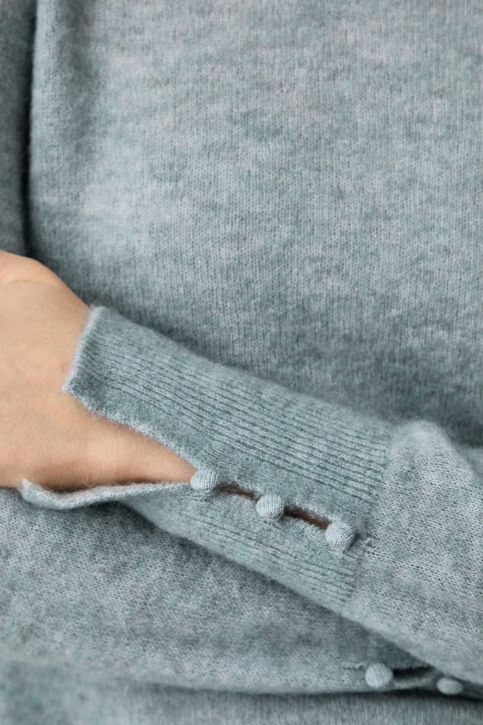 Mos Mosh Sweter damski z wełną Sophia 183530