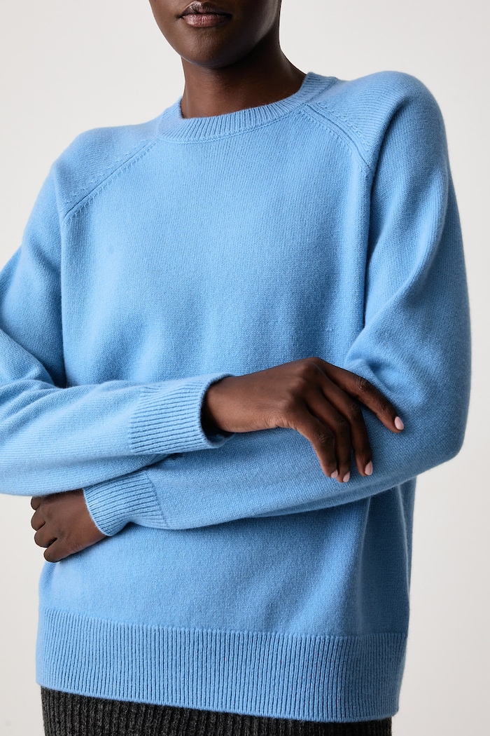 Női gyapjú pulóver MC2 Saint Barth DELP001 kék