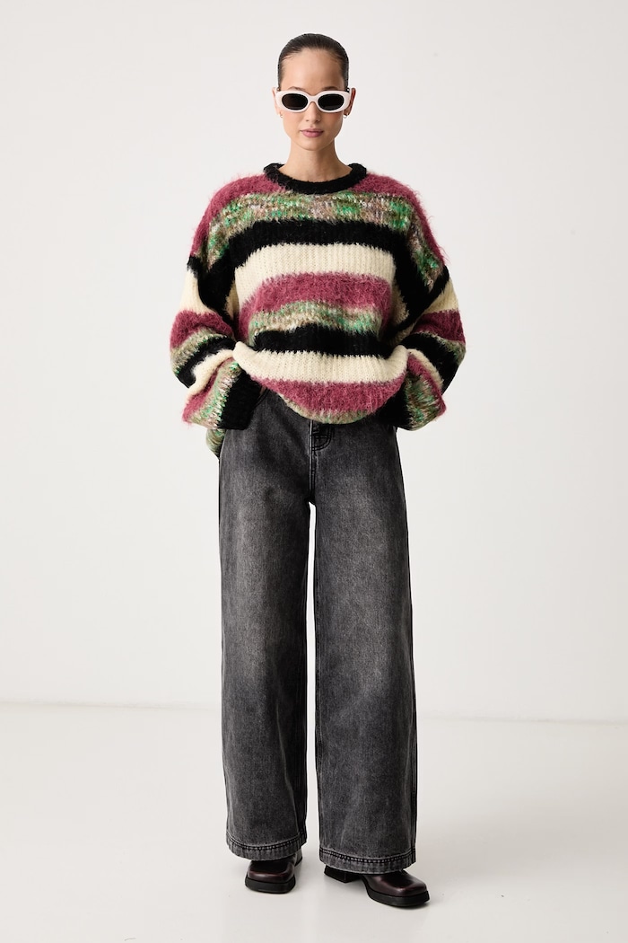 The Ragged Priest Sweter damski RPAW261016KW multicolor AW26