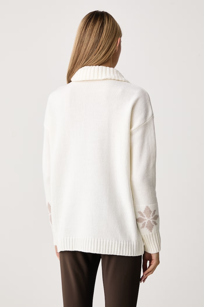 Odzież Newland Sweter damski z wełną Blanche N46926.103 beżowy