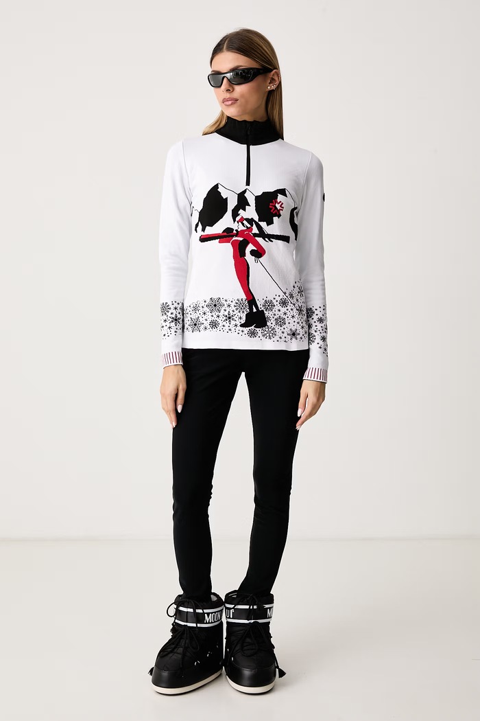 Newland Sweter damski Lysith N47015.91 biały AW26