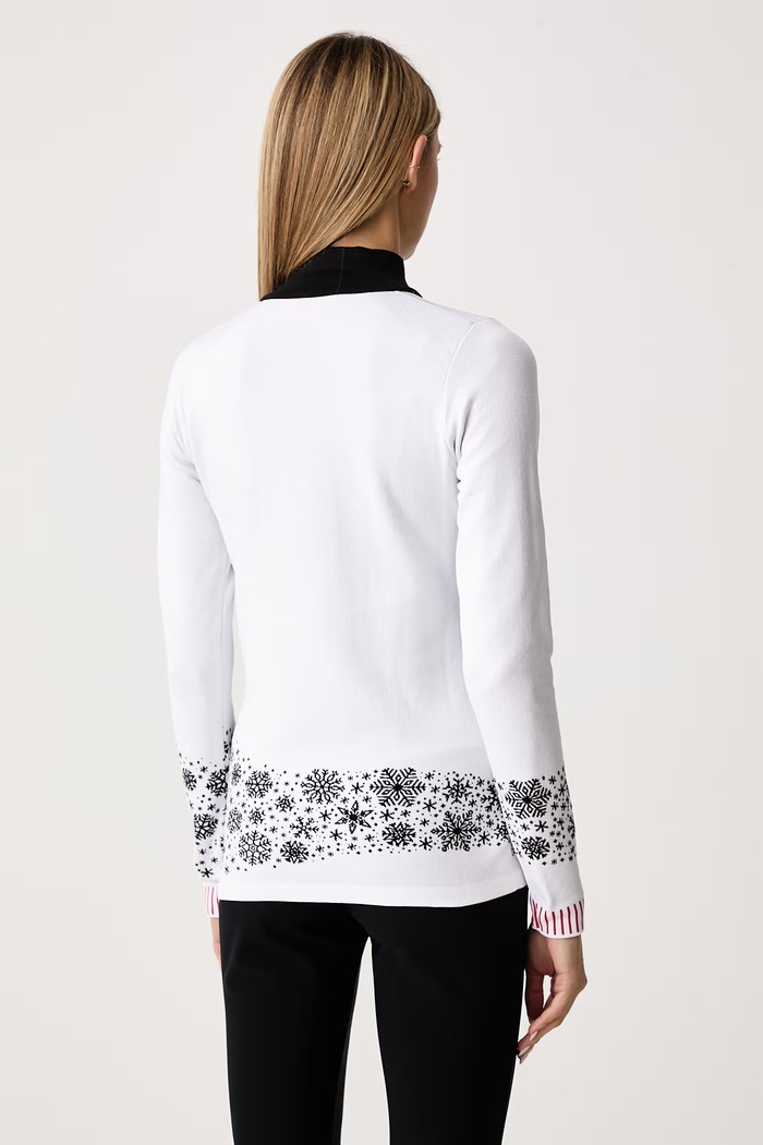 Odzież Newland Sweter damski Lysith N47015.91 biały