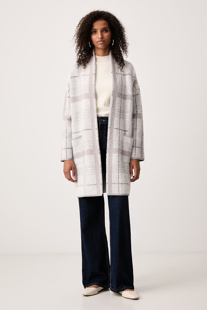 Joseph Ribkoff Kardigan damski 264956 szary AW26