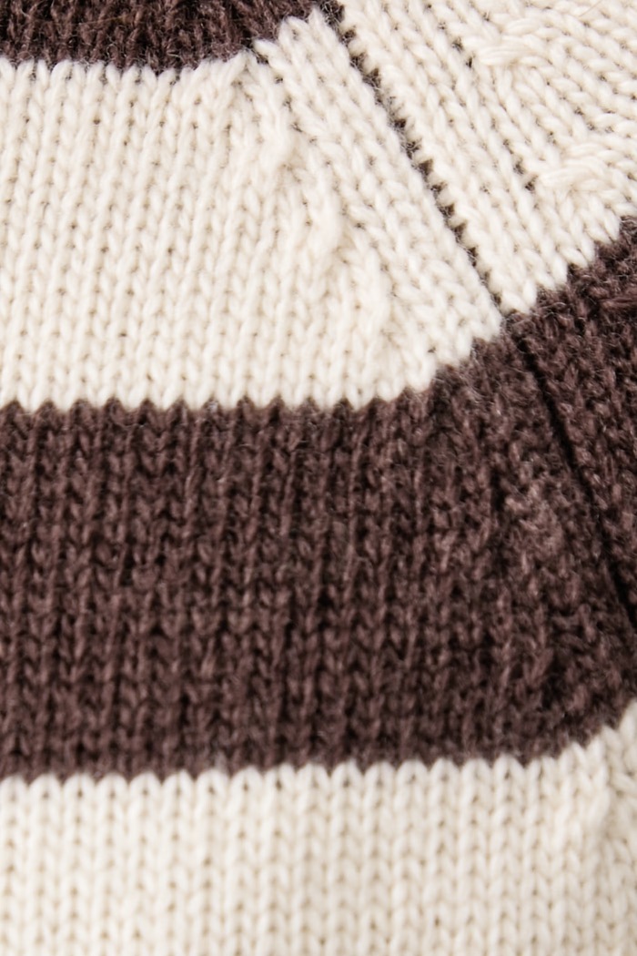 Sporty & Rich Striped sweter wełniany damski WS10483000BR03