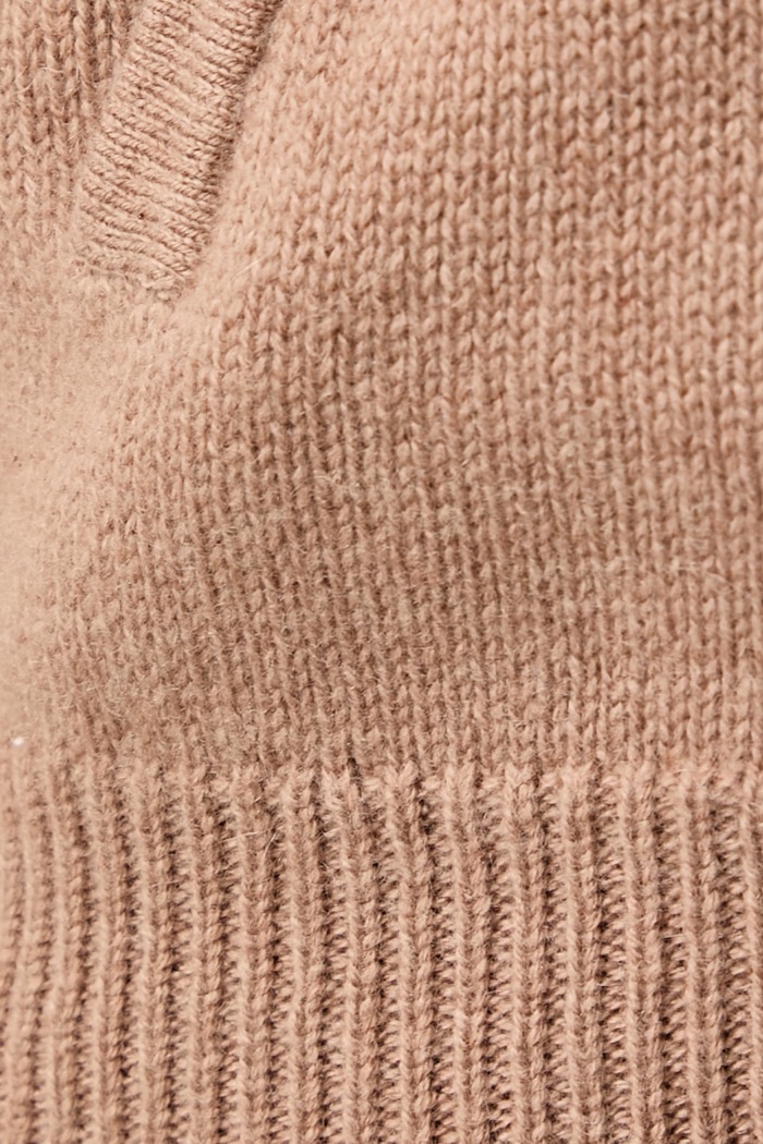Sporty & Rich S Logo sweter rozpinany z kaszmirem damski CA00283327BE02