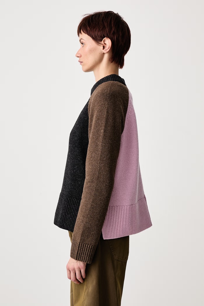 X PAUL SMITH sweter z wełną damski Barbour LKN1865BK11 czarny