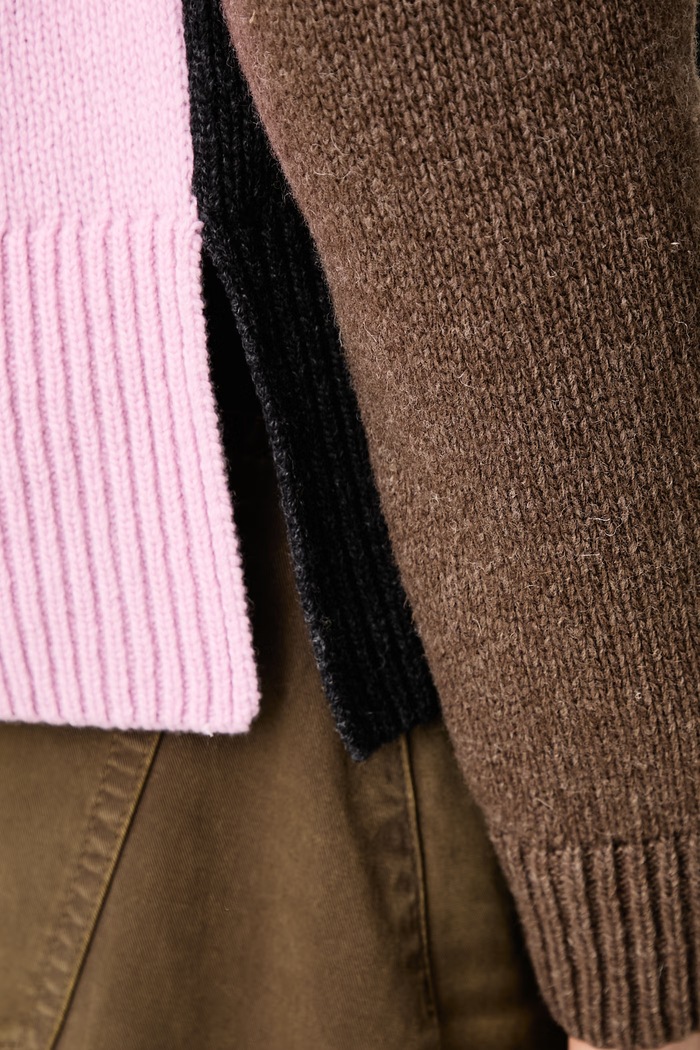 Barbour X PAUL SMITH sweter z wełną damski LKN1865BK11