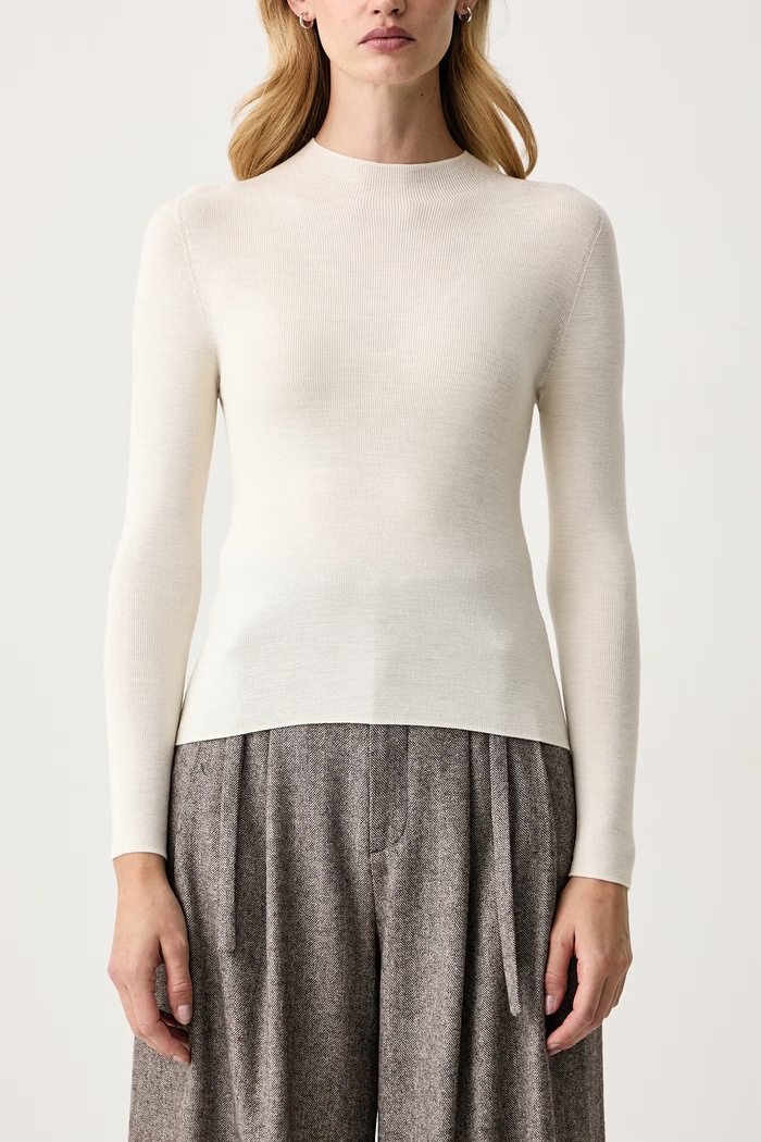 Półgolf dziecięcy wełniany Isabelle Blanche IS26FW.M219.F005 beżowy