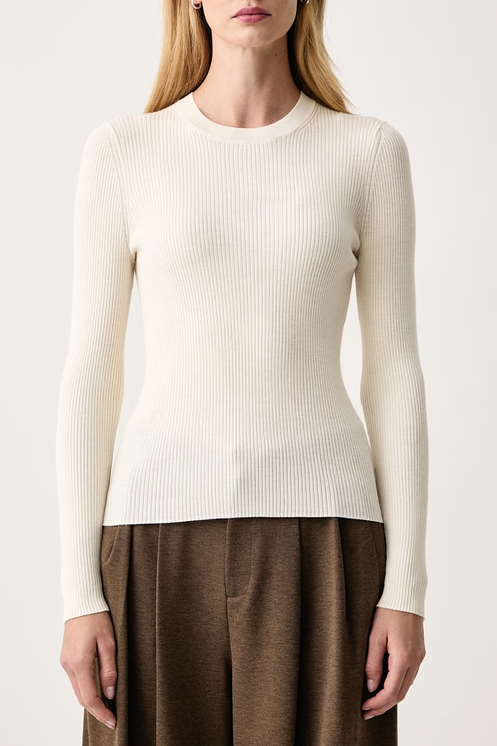 Sweter damski wełniany Isabelle Blanche IS26FW.M236.F012 beżowy