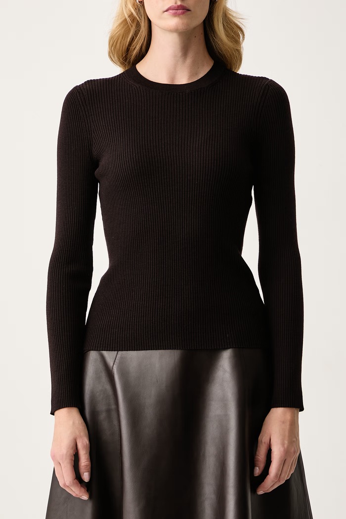 Sweter damski wełniany Isabelle Blanche IS26FW.M236.F012 brązowy