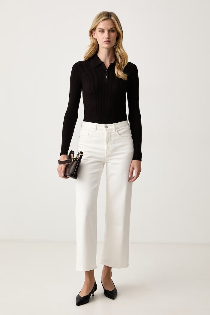 Isabelle Blanche Sweter damski wełniany IS26FW.M237.F012 brązowy AW26