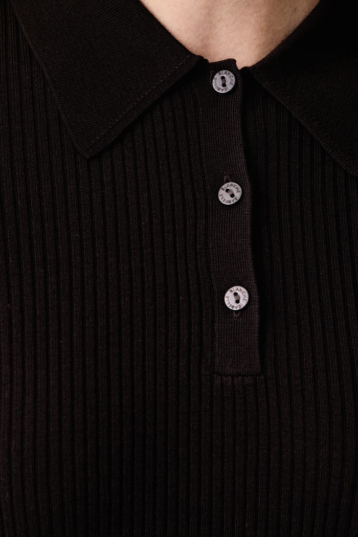 Sweter damski wełniany Isabelle Blanche brązowy IS26FW.M237.F012