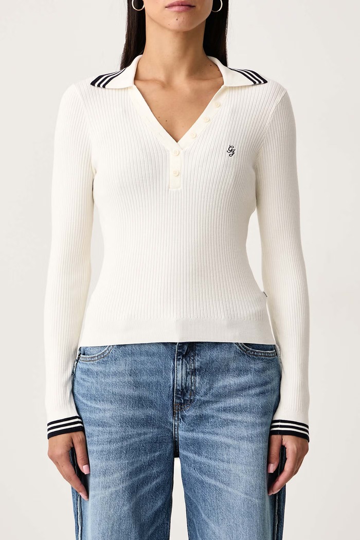 Sweter damski z wiskozy Guess Jeans W6BR16.Z1261 beżowy