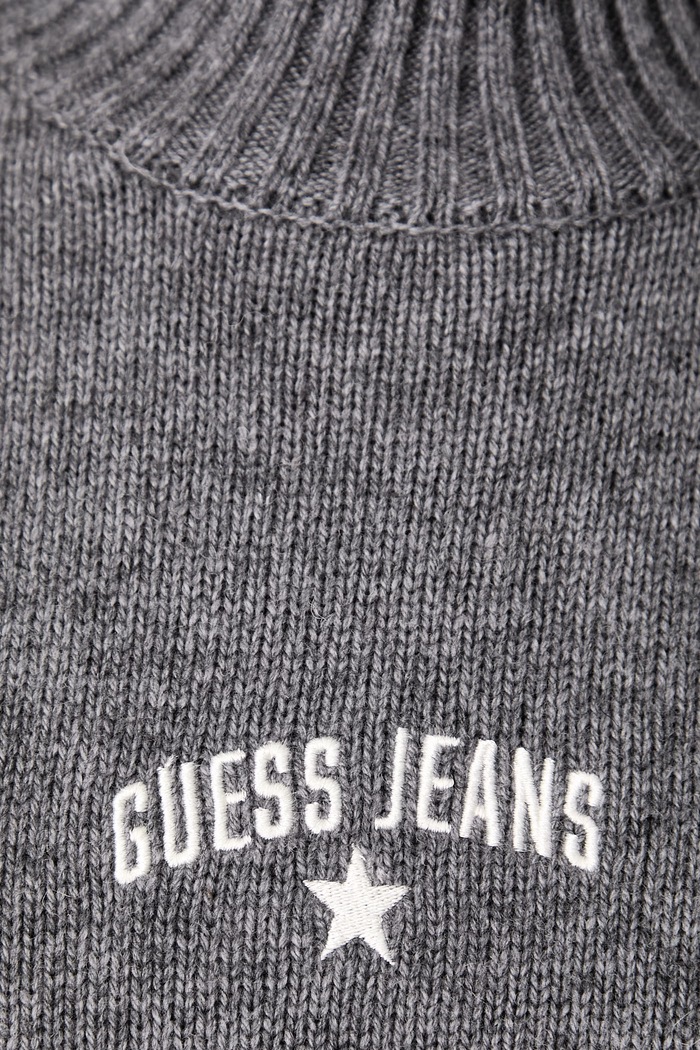 Poludolčevita za žene s dodatkom vune Guess Jeans siva W6BR09.Z1252
