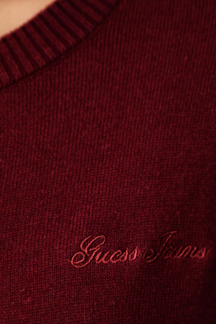 Pentru femei Guess Jeans burgundia W6BR02.Z1245