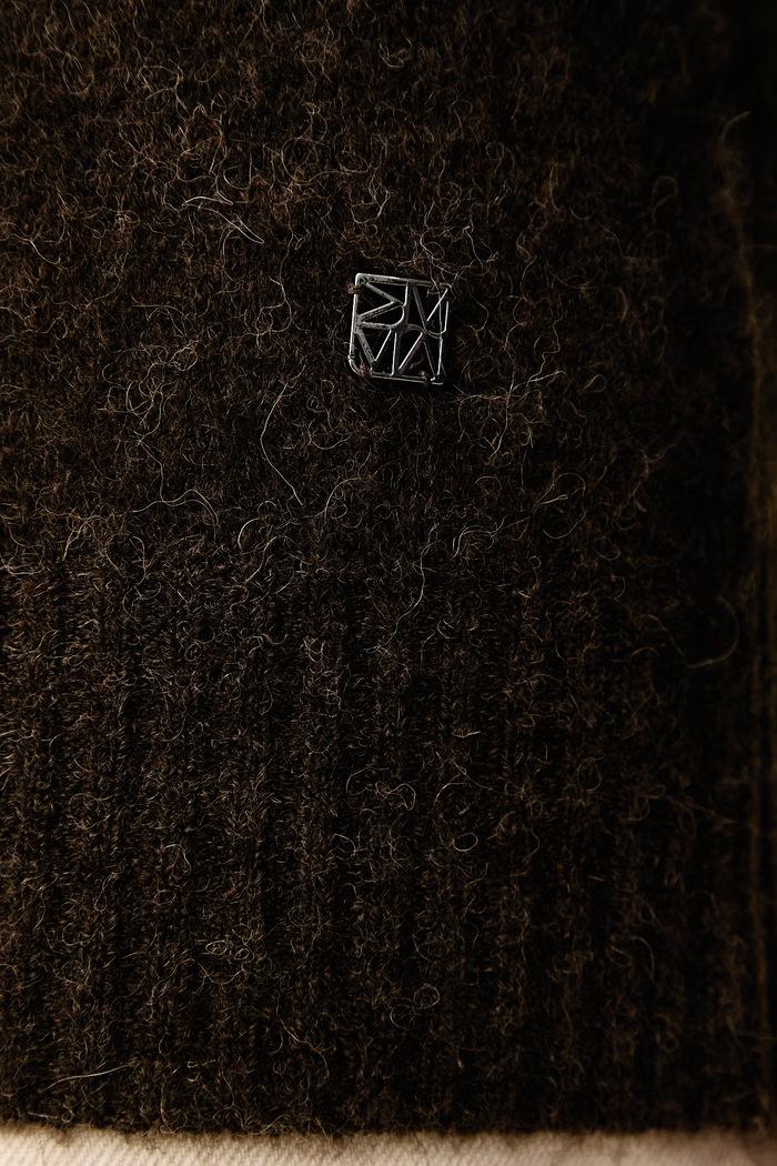 Mos Mosh Sweter damski z wełną 182180