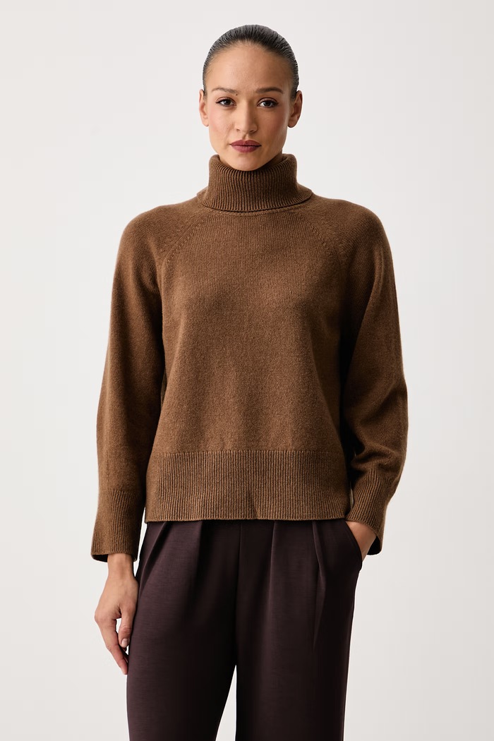 Gant Golf damski wełniany brązowy 4802417