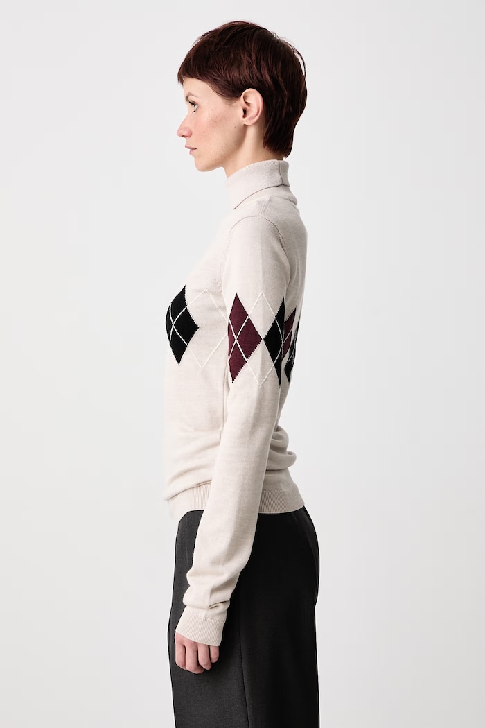 Pulover din lână pentru femei MUGLER 26F2TO09081146 bej