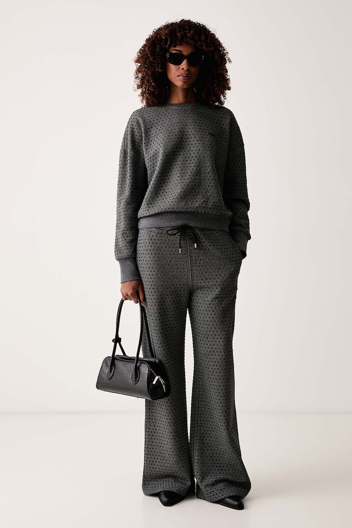 Pinko Bluza damska bawełniana 107192.A3GT szary AW26