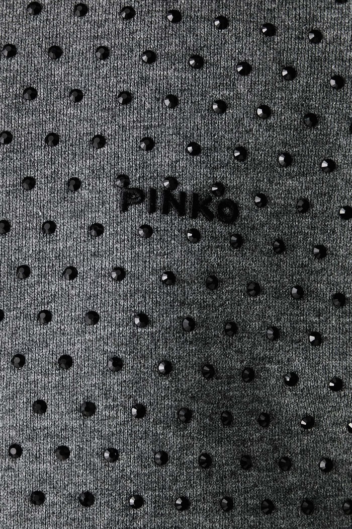 Bluza damska bawełniana Pinko szary 107192.A3GT