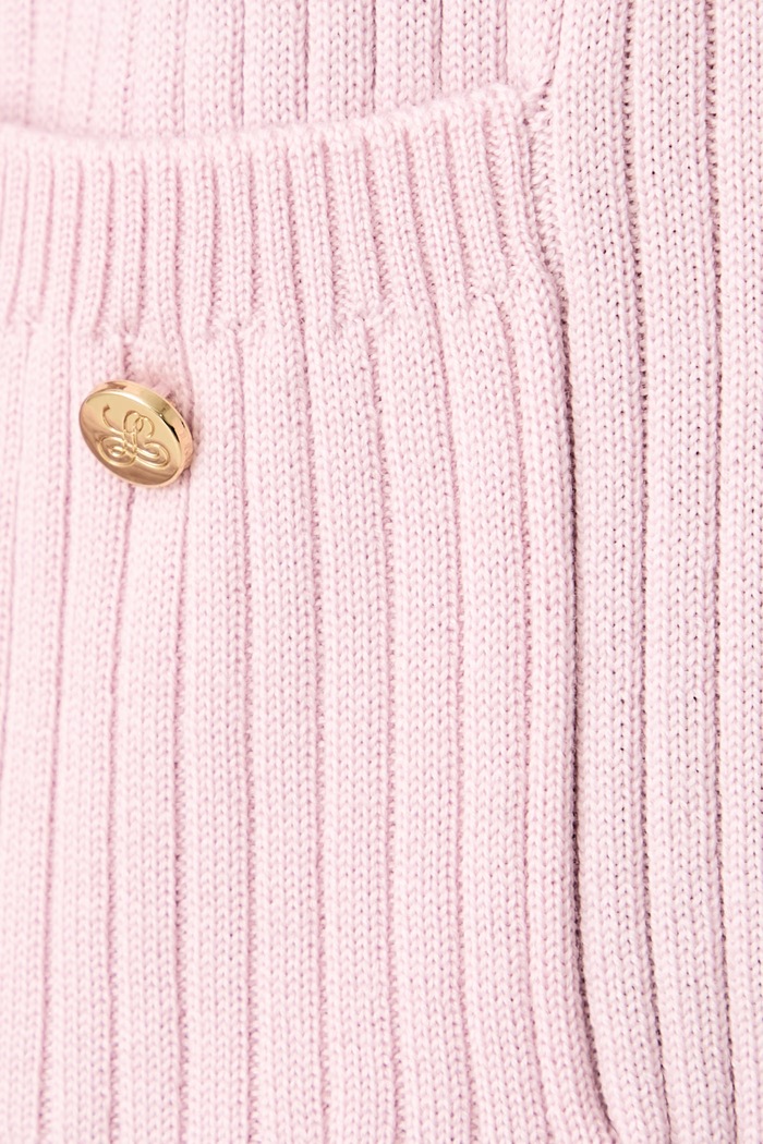 Kardigan damski wełniany Madira Luisa Spagnoli różowy 100544