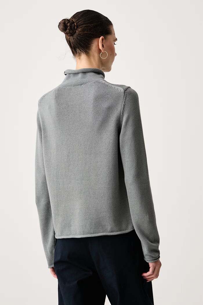 Odzież Marc O'Polo Sweter damski bawełniany 5000016701 szary