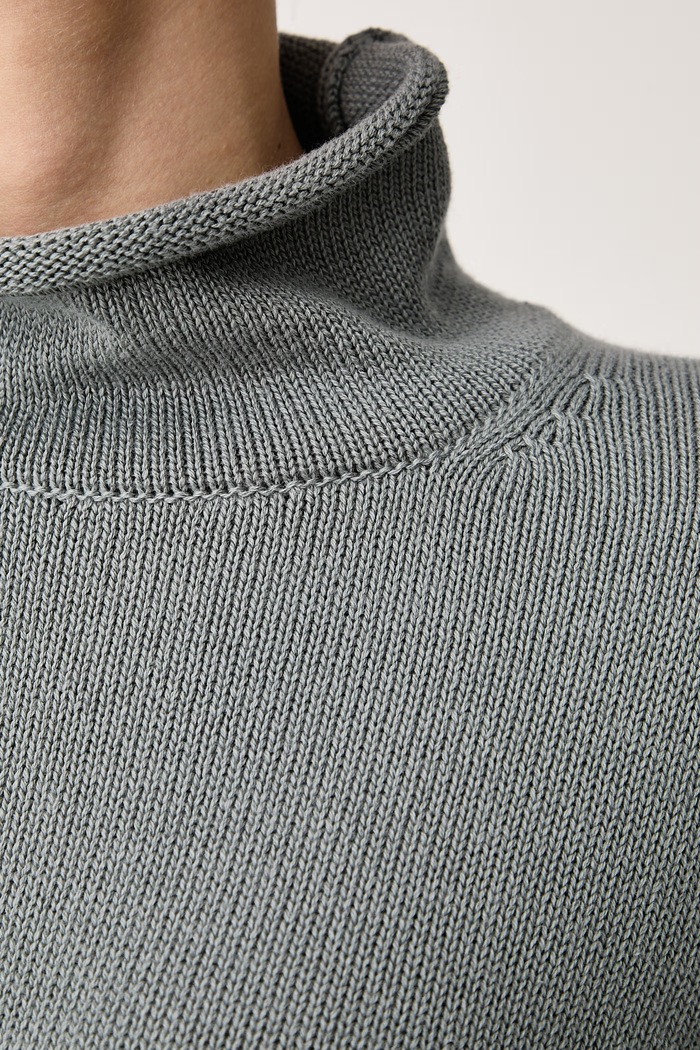 Sweter damski bawełniany Marc O'Polo szary 5000016701