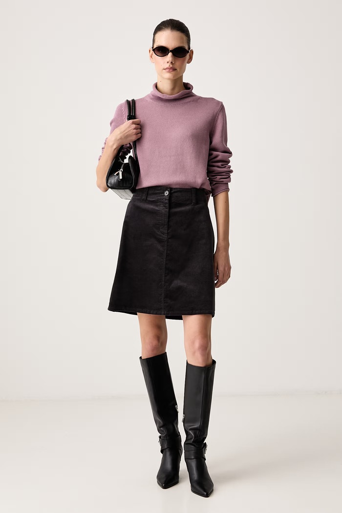 Marc O'Polo Sweter damski bawełniany 5000016701 różowy AW26