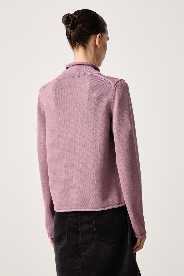 Odzież Marc O'Polo Sweter damski bawełniany 5000016701 różowy