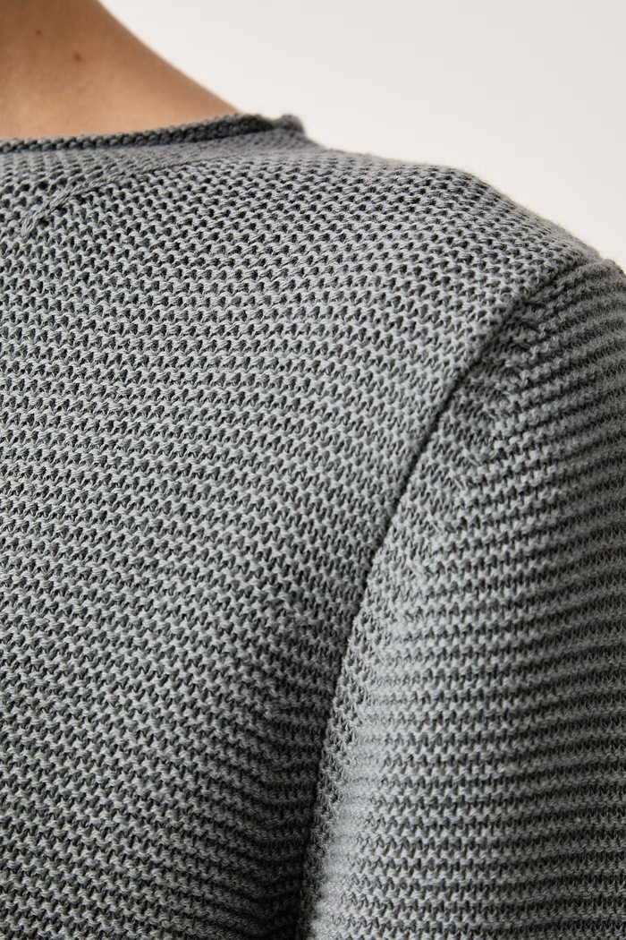 Sweter damski bawełniany Marc O'Polo szary 5000010442