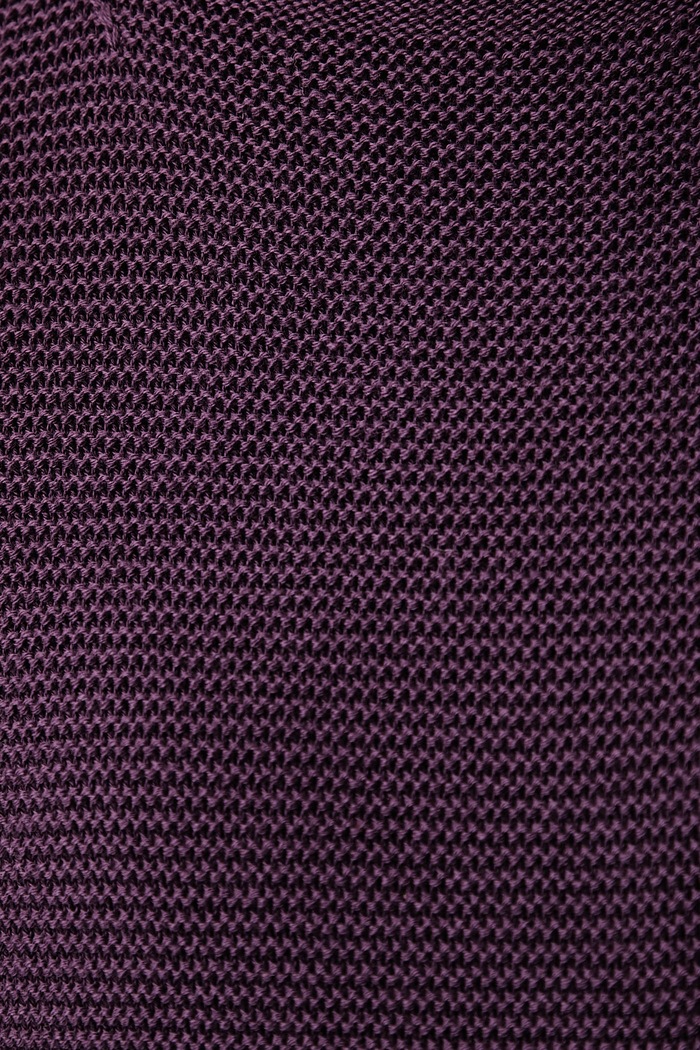Sweter damski bawełniany Marc O'Polo fioletowy 5000010442