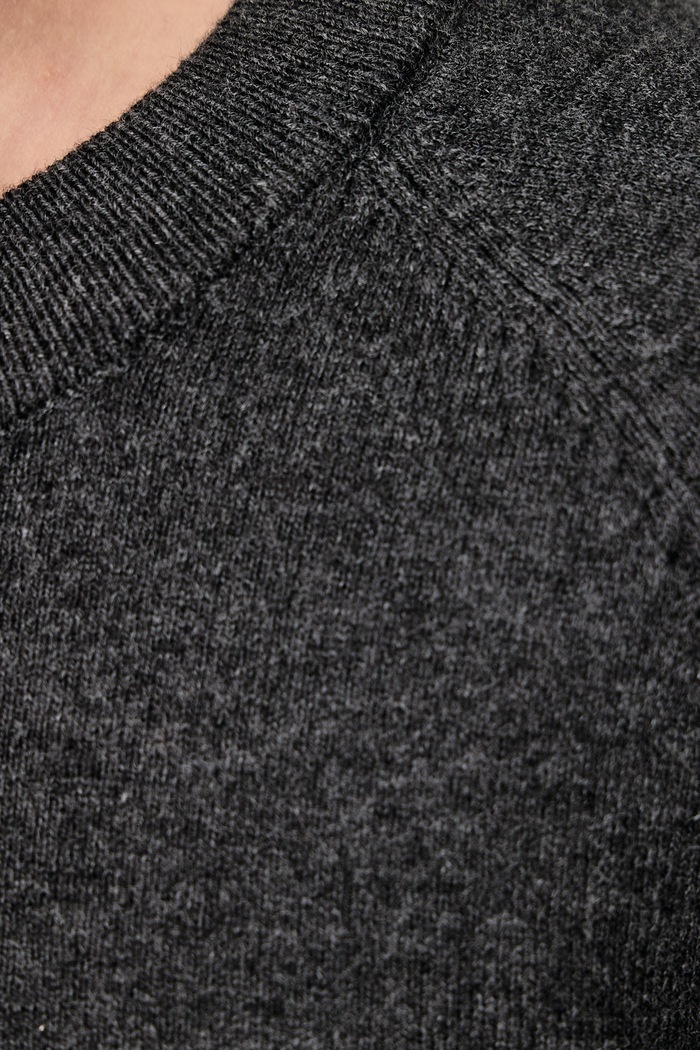 Sweter damski z bawełną Marc O'Polo szary 5000006907
