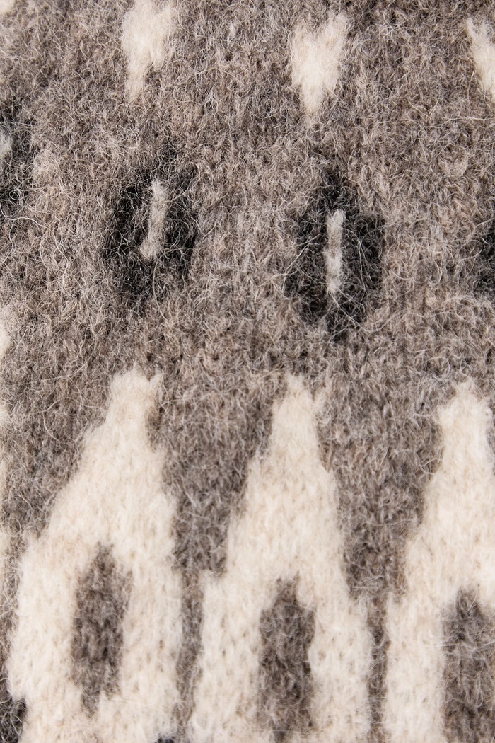Sweter damski z wełną Marc O'Polo beżowy 5000016172