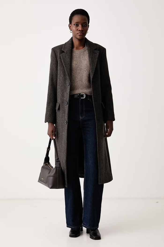Marc O'Polo Sweter damski z wełną 5000015820 beżowy AW26