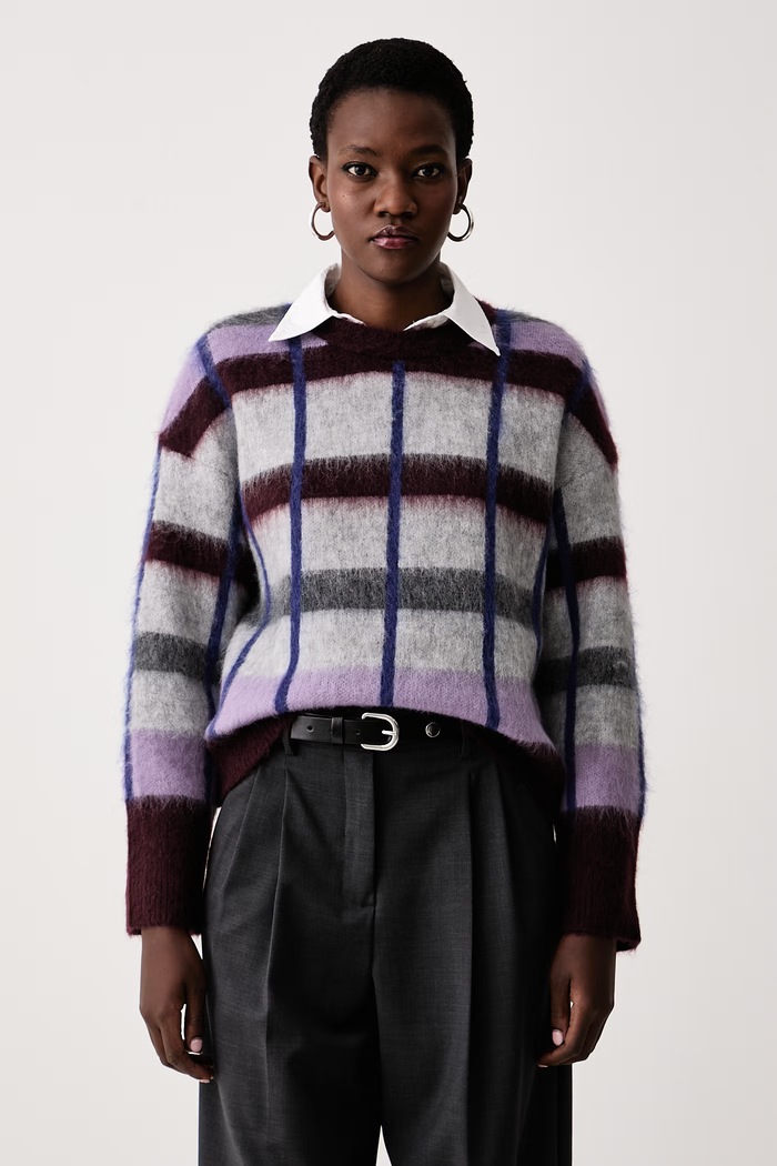 Marc O'Polo Sweter damski z wełną szary 5000015739