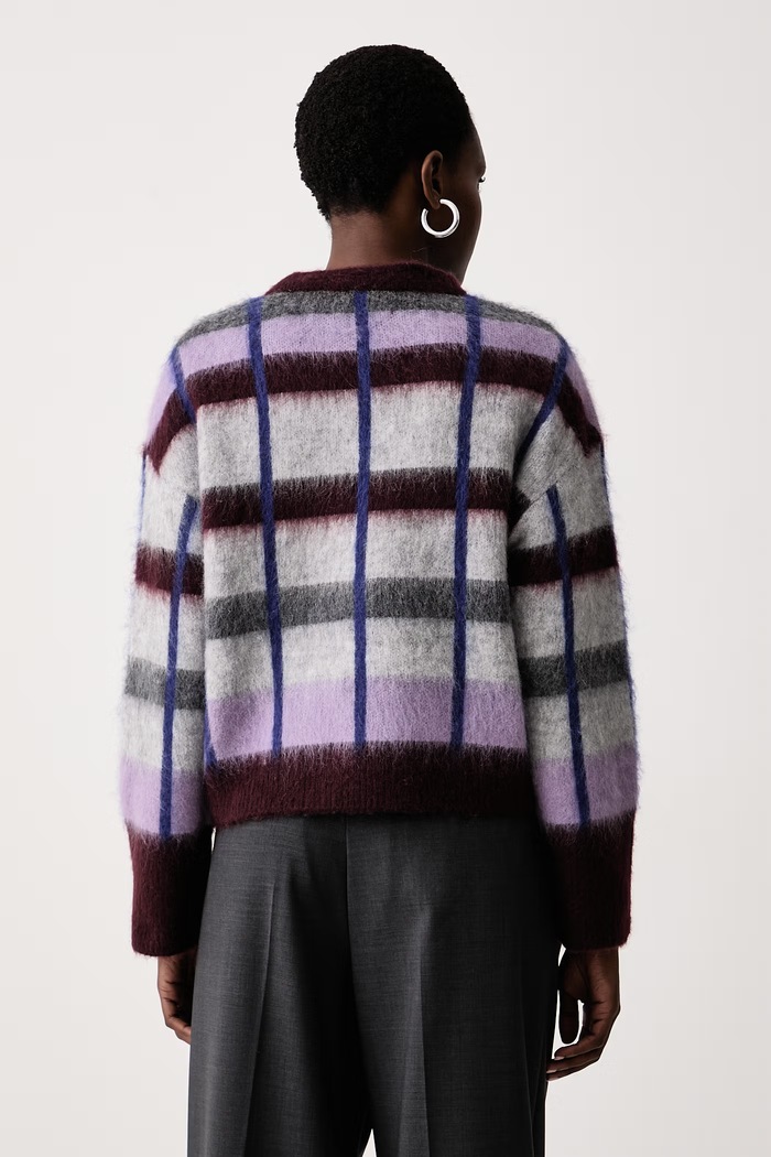 Odzież Marc O'Polo Sweter damski z wełną 5000015739 szary