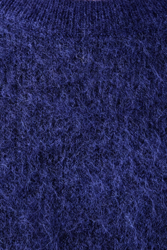 Sweter damski z wełną Marc O'Polo granatowy 5000015736