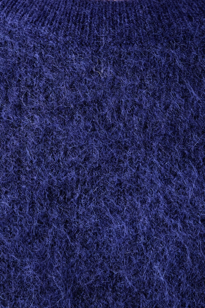 Sweter damski z wełną Marc O'Polo granatowy 5000015736