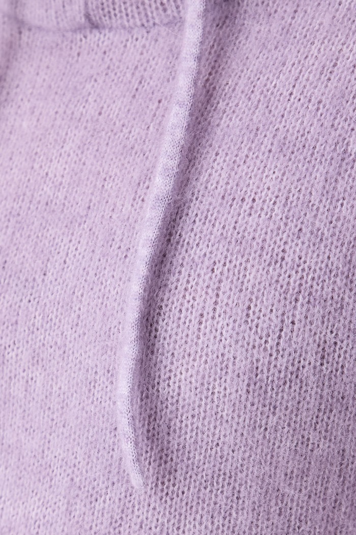 Sweter damski z wełną Marc O'Polo fioletowy 5000015546