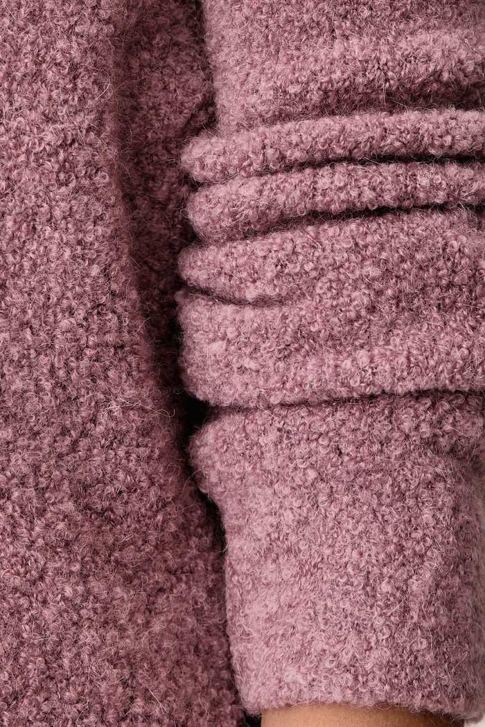 Sweter damski z dodatkiem wełny Marc O'Polo 5000010353 różowy