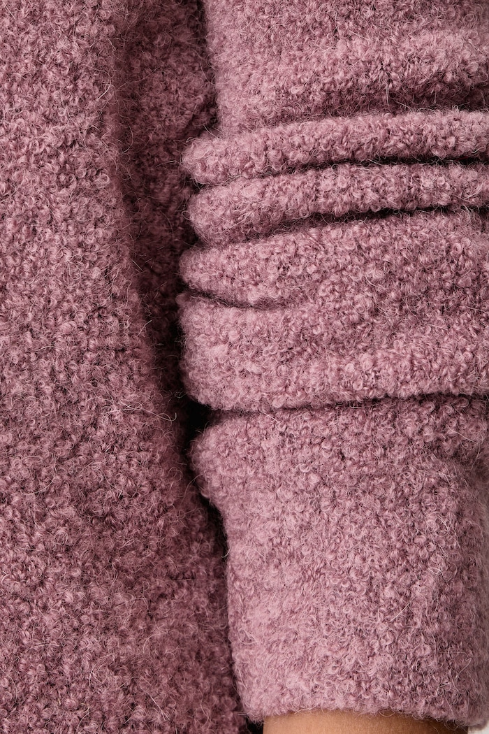 Sweter damski z dodatkiem wełny Marc O'Polo 5000010353 różowy