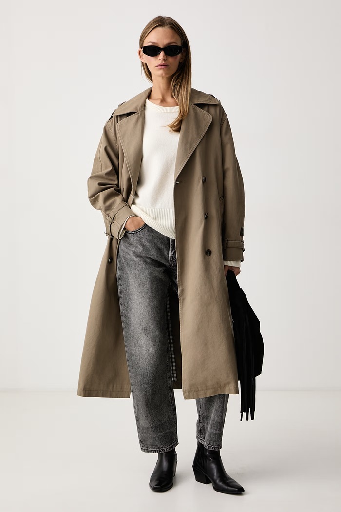 Marc O'Polo Sweter damski wełniany 5000013447 beżowy AW26