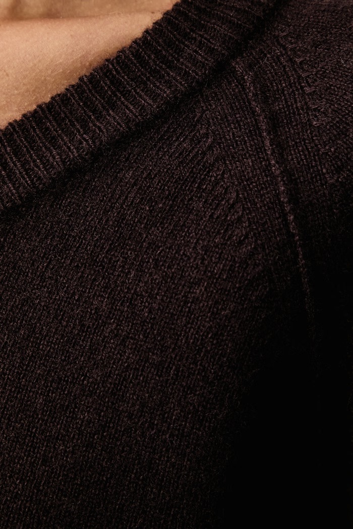 Sweter damski wełniany Marc O'Polo brązowy 5000013447