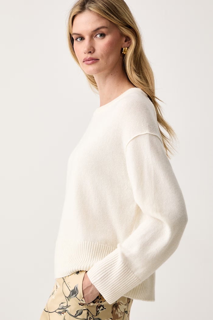 Sweter damski wełniany Marc O'Polo 5000012199 beżowy