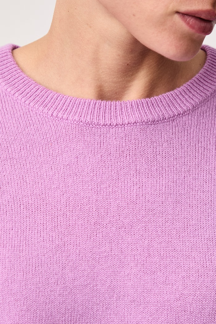 Sweter damski wełniany Marc O'Polo fioletowy 5000012199