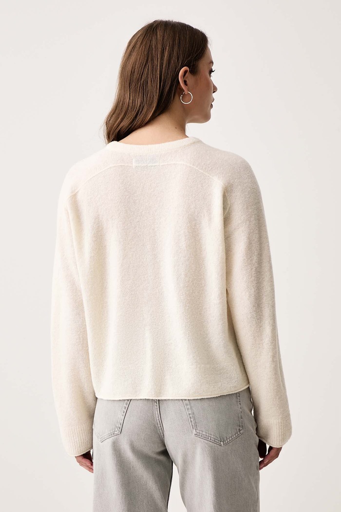Odzież Marc O'Polo Sweter damski z wełną 5000012089 beżowy