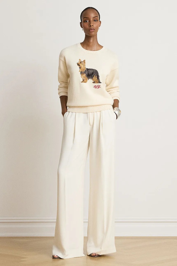 Odzież Lauren Ralph Lauren Sweter damski bawełniany 200B27841 beżowy