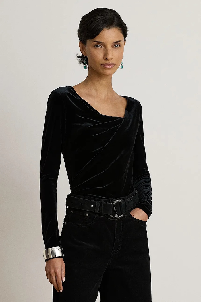 Lauren Ralph Lauren Sweter damski czarny 200B27396